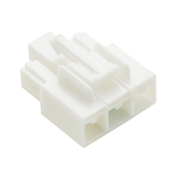 Molex Versablade Hybrid Plug Housing, 3 Circuits, Positive Lock, Blue, Glow-Wire Capable - 351514319