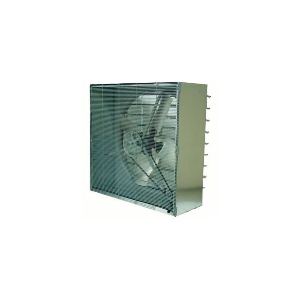 Tpi TPI 24 Cabinet Exhaust Fan With Shutters CBT-24B-3 1/3 HP 3270 CFM 3 PH - CBT24B3