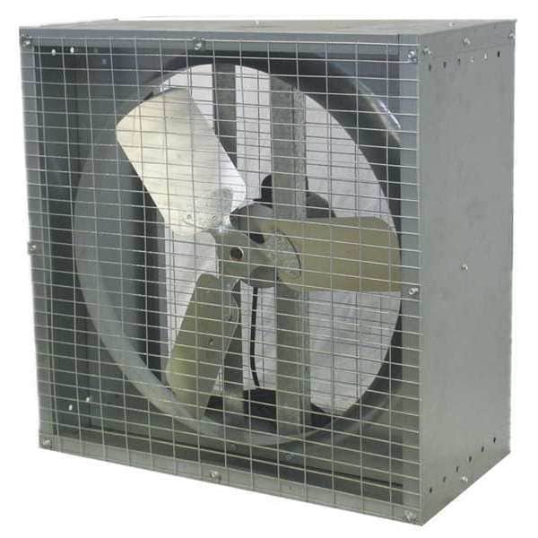 Dayton Exhaust Fan, 24In, D/D, 230V - 44YU13