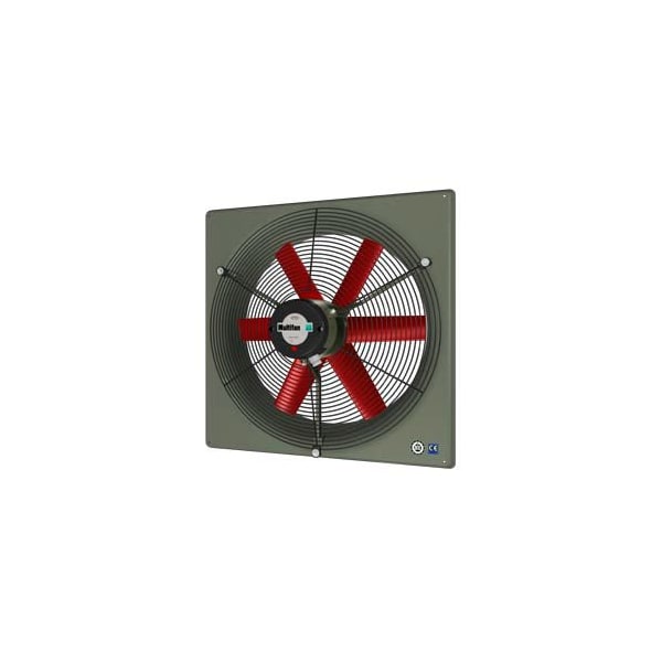 Vostermans Ventilation. Multifan Panel Agricultural Fan 18in Diameter Three Phase 240/460v With Grill - V4D45K9M71100