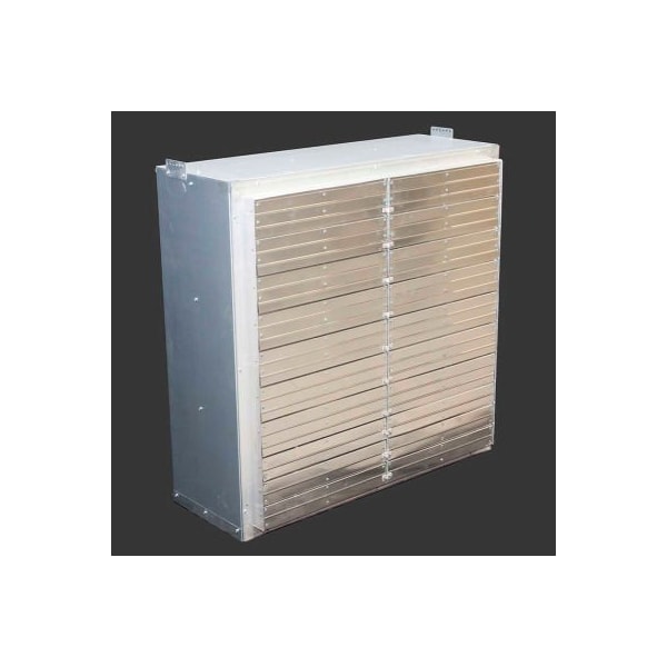 Hessaire Products. Hessaire 48" Belt Drive Box Fan 48X750S-N, 1HP, 1PH, 19210 CFM, With Shutter - 48X750S-N