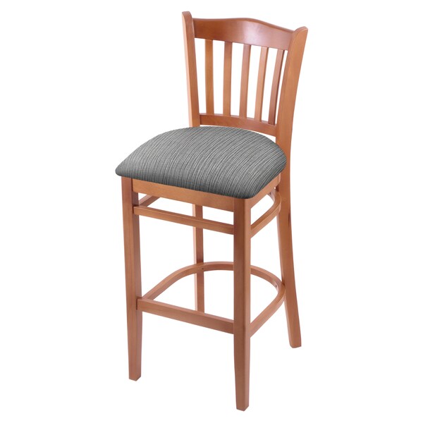 Holland Bar Stool Co 25" Counter Stool, Medium Finish, Graph Seat - 312025MED020