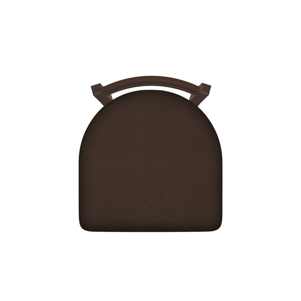 Holland Bar Stool Co 25" Low Back Swivel Counter Stool, Bronze Finish, Rein Coffee Seat - 41125BZ025