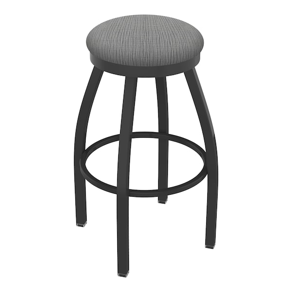 Holland Bar Stool Co 25" Swivel Counter Stool, Pewter Finish, Graph Seat - 80225PW020
