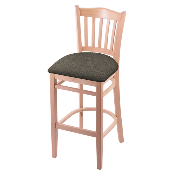 Holland Bar Stool Co 25" Counter Stool, Natural Finish, Graph Chalice Seat - 312025NAT019