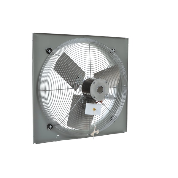 Tpi Exhaust Fan, 24" TEAO Motor, 120V, With Venturi, 1/4HP, 3-Speed, Gray - CE 24-DV
