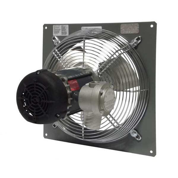 Canarm Panel Fan, 16In Bld Dia, Steel, 230/460 V - P16-4M