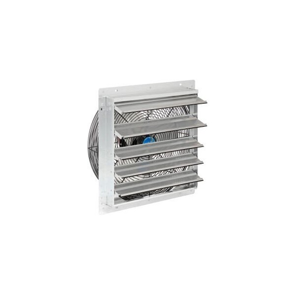 Continental Dynamics Continental Dynamics&reg; 18" Direct Drive Exhaust Fan With Shutter, 1/8 HP, 3 Speed - 294496A