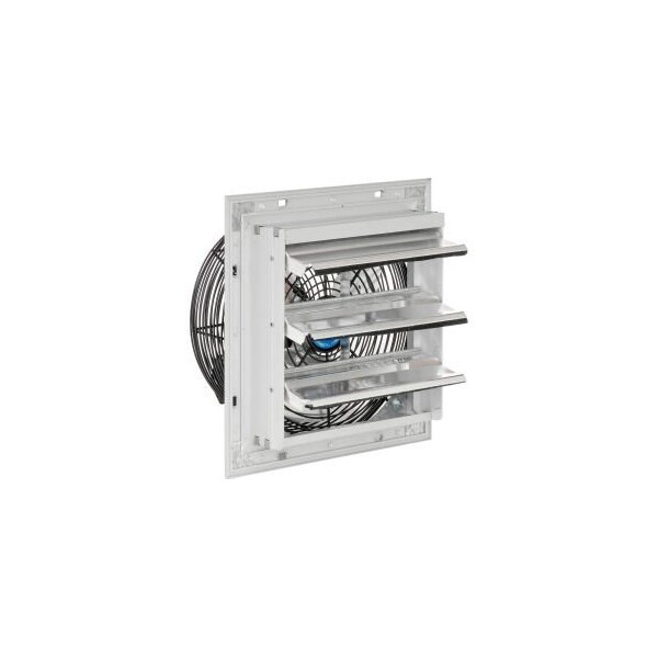 Continental Dynamics Continental Dynamics&reg; 10" Direct Drive Single Speed Exhaust Fan With Shutter, 1/30 HP - 248448