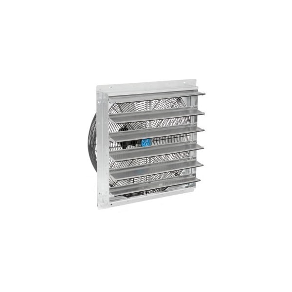 Continental Dynamics Continental Dynamics&reg; 24" Direct Drive Exhaust Fan With Shutter, 1/4 HP, 2 Speed - 294497A