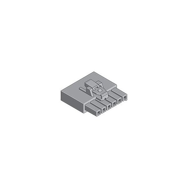 Molex Ultra-Fit Rcpt Hsg Sgl V0 Blk 08 Ckt - 1722561008