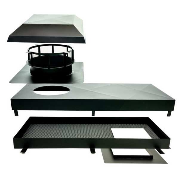 Quietcool RM WHF-4.0-PL Steel Roof Whole House Fan - RM WHF-4.0-PL