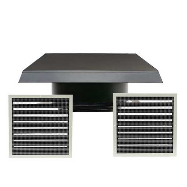 Quietcool RM WHF-4.0DG2 Steel Roof Whole House Fan - RM WHF-4.0-DG2