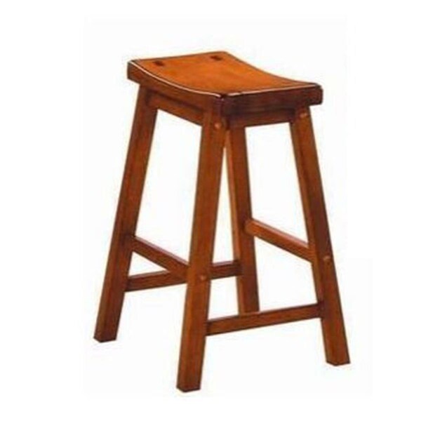 Made4Mattress 24H STOOL- RTA- OAK FINISH, 2PK - MA3529349