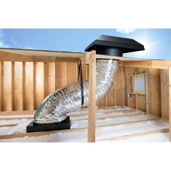 Quietcool RM WHF-4.0-DB Steel Roof Whole House Fan - RM WHF-4.0-DB