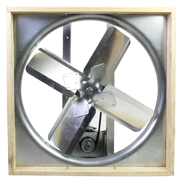 Maxx Air 30 In. 2-Speed Belt Drive Whole House Fan with Shutter - CX30BD-2SPD