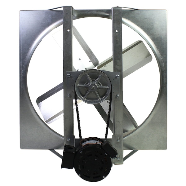 Maxx Air 24 In. 2-Speed Belt Drive Whole House Fan with Shutter - CX24BDM-2 SPD