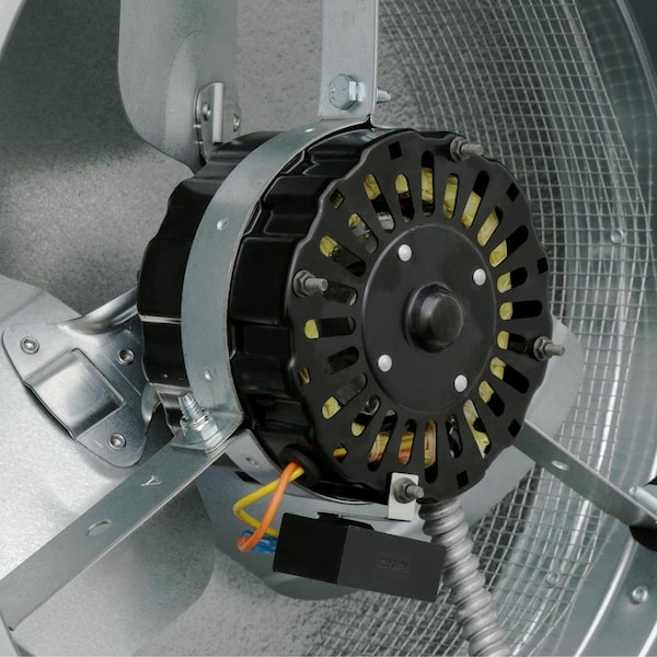Gaf Master Flow 1250 CFM Brown Galvanized Quick Connect Roof Mount Attic Fan - ERV5BRQCT