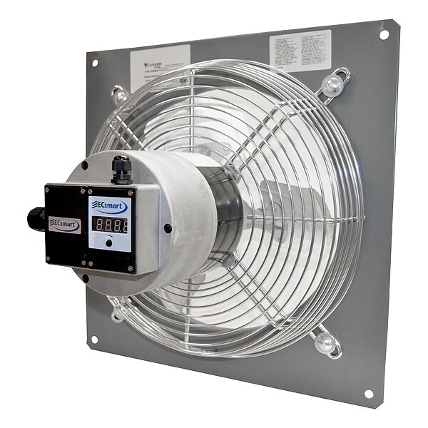 Canarm Exhaust Fan, Assembled, 1,800 RPM - P12-EC