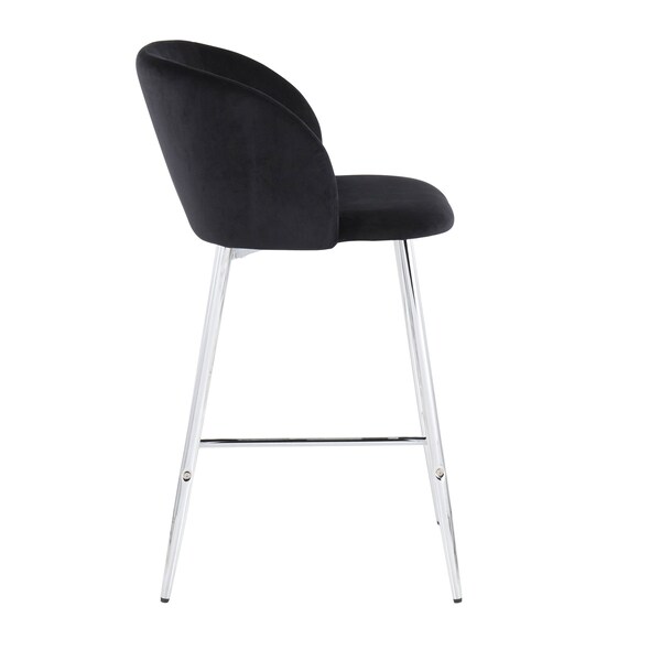 Lumisource Fran Counter Stool - Set of 2 PR - B26-FRAN VBK2