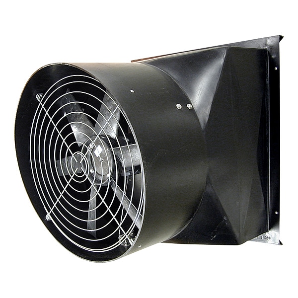 Canarm Exhaust Fan, Assembled, 1,625 RPM - PLFP18B34P31