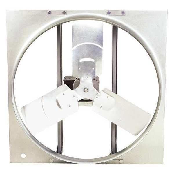 Dayton Exhaust Fan, 30 In, 115/230V - 10D981