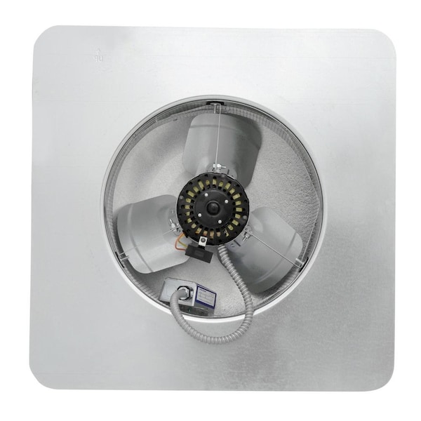 Gaf Master Flow 1500 CFM Black Power Roof Mount Attic Fan - ERV6BL