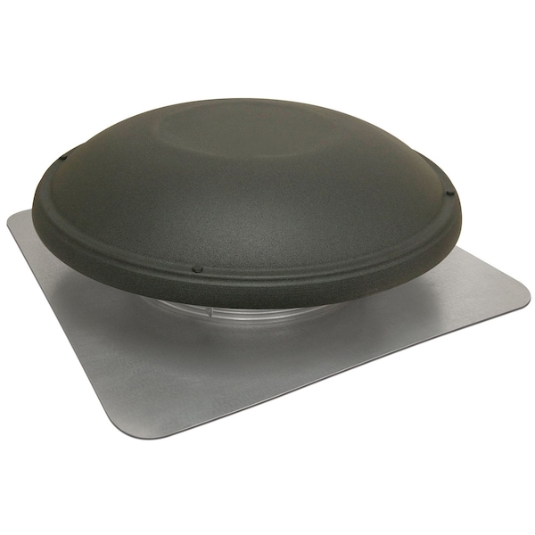 Gaf Master Flow 1500 CFM Shingle Match Weathered Wood Power Roof Mount Attic Fan with Humidistat/Thermostat - ERV6SMWWHT