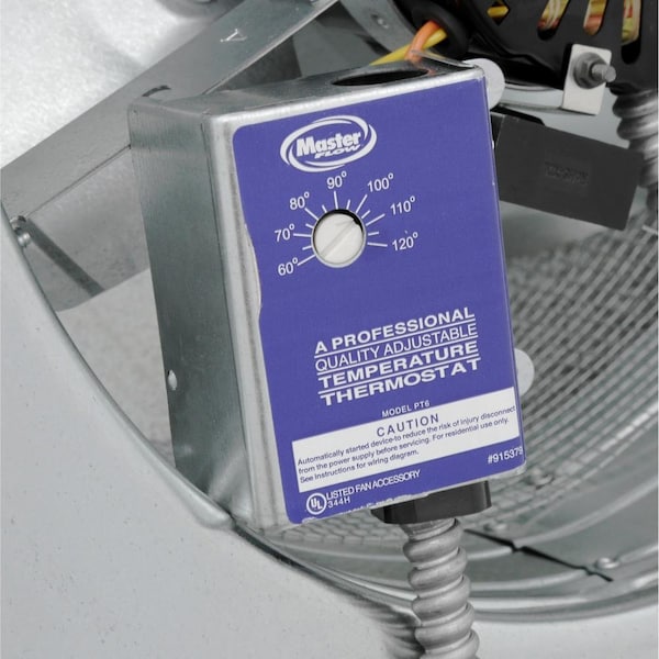 Gaf Master Flow 1000 CFM Brown Power Roof Mount Attic Fan - ERV4BR