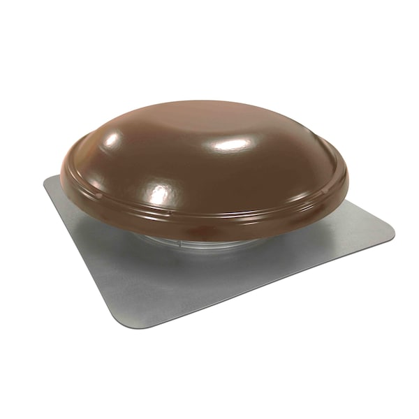 Gaf Master Flow 1500 CFM Brown Power Roof Mount Attic Fan with Humidistat/Thermostat - ERV6BRHT