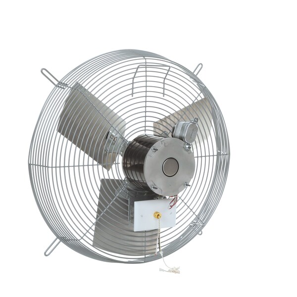 Tpi Exhaust Fan, 20" TEAO Motor, 120V, Wire Guard, 1/4HP, 3-Speed, Gray - CE 20-D