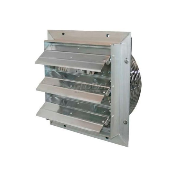 J & D Manufacturing J&D Manufacturing 24in ES Shutter Fan, 1/2 HP, Single Phase - VES24