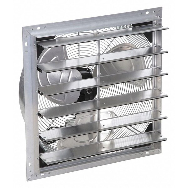 Airmaster Fan 12in. Low Pressure Shutter Fan, Direct Drive, Model: EPRSM12, 115/230V, 1/30 HP, 1 Phase - 23002