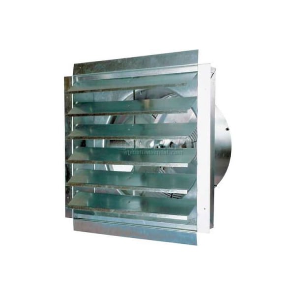 Ventamatic MaxxAir 18" Heavy Duty Exhaust Fan W/ Integrated Shutter, 5/16 HP - IF18UPS