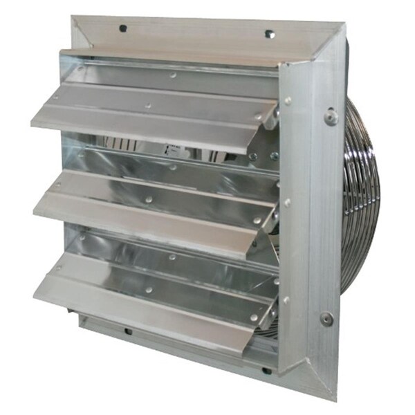 Defenseguard J and D 10 In. Shutter Exhaust Fan With Cord - DE80860