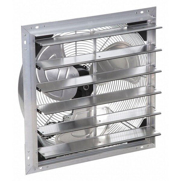Airmaster Fan 16in. Low Pressure Shutter Fan, Direct Drive, Model: EPRSM16, 115/230V, 1/30 HP, 1 Phase - 23003