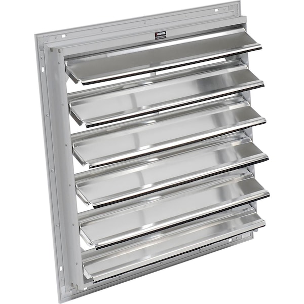 Global Industrial Shutter For 30in Venturi Mounted Exhaust Fan, 33-1/8inW - 245733