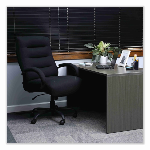 Alera Kesson Series Big and Tall Office Chair, 25.4in Seat Height, Black - 12010-00