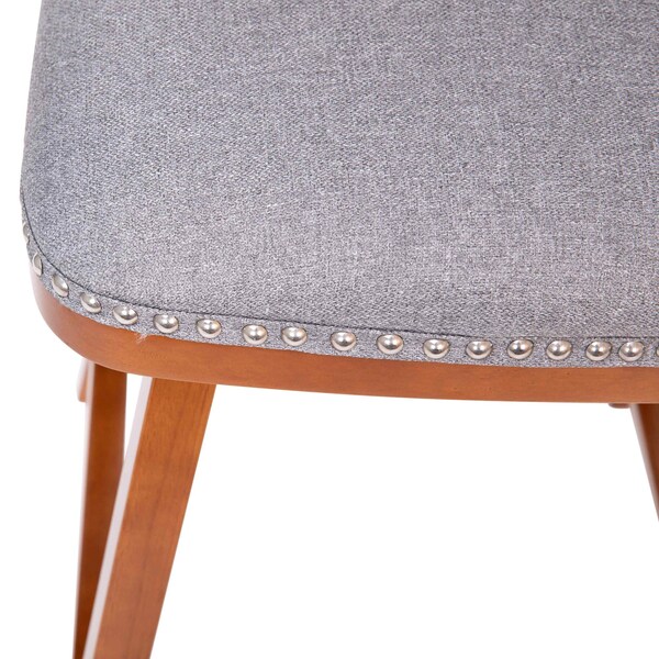 Flash Furniture 24" Gray Faux Linen Wooden Counter Stools, PK 2 - CH-192162X000-24-GY-GG