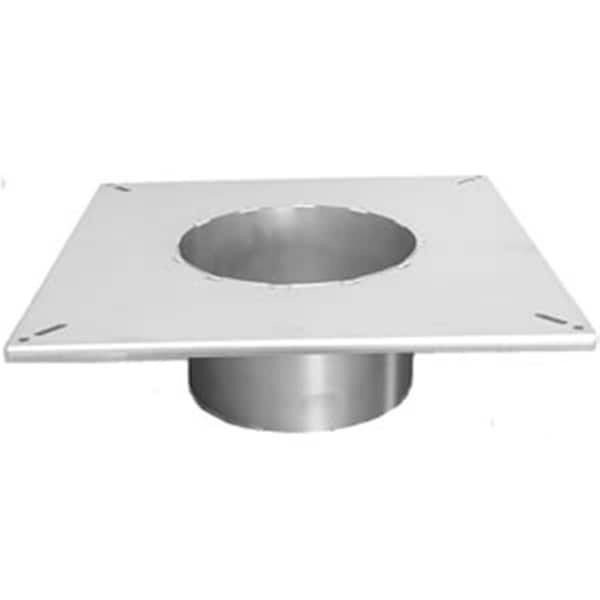 Rickis Rugs Enervex FR3010 10 Inch Exhausto Fan Adaptor For 10 Inch Solid-pack Pipe To RS12 Or RS14 Fan - RI2201408