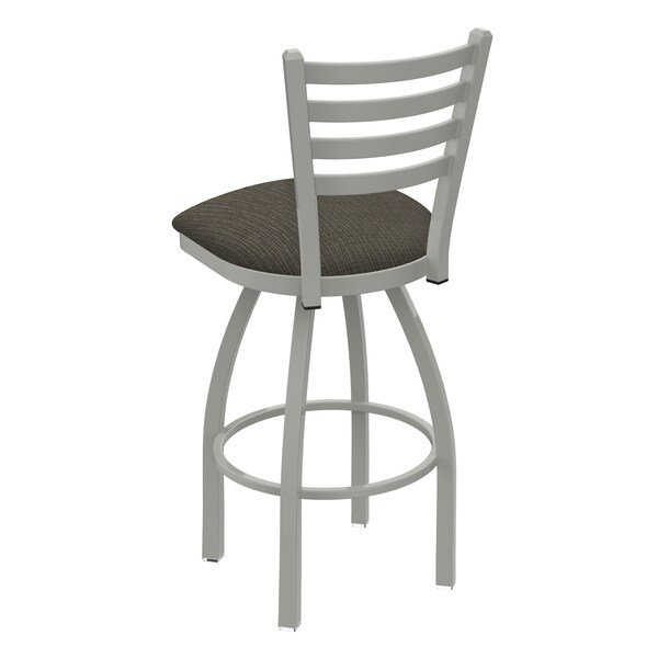 Holland Bar Stool Co 25" Swivel Counter Stool, Nickel Finish, Graph Chalice Seat - 41025AN019