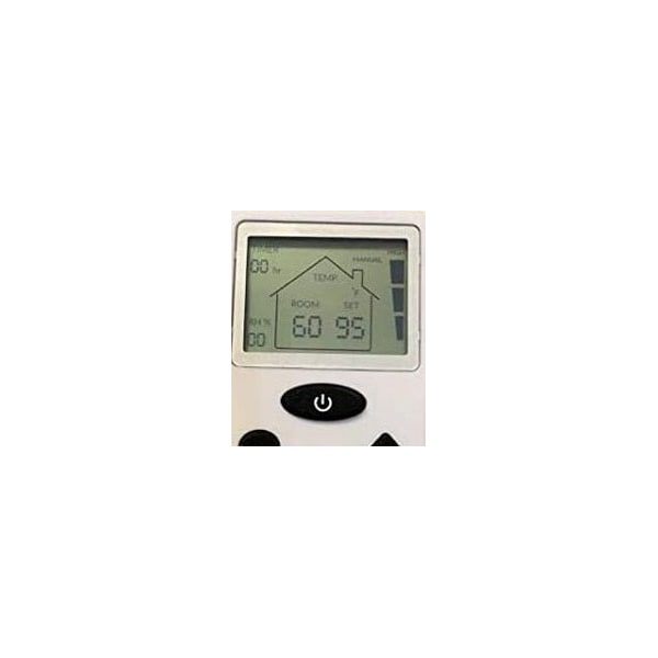 Iliving White Exhaust Fan Smart Remote Control Kit with Thermostat Humidistat Speed Controller - ILG8SFRC