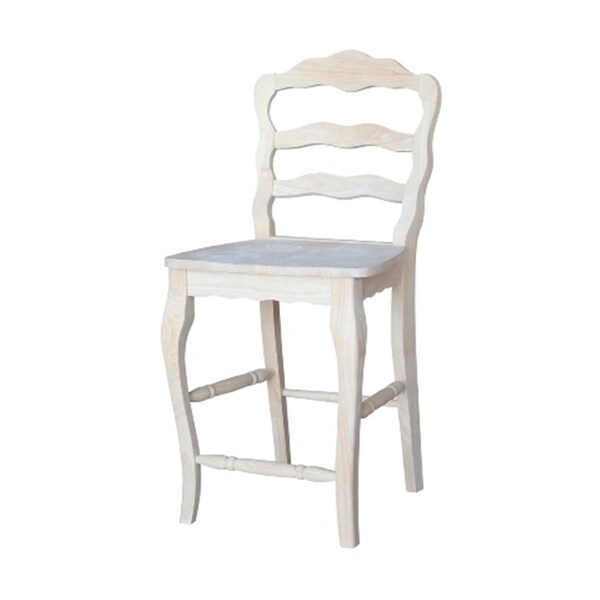 Whole-In-One Versailles Counterheight Stool - 24 SH Unfinished - WH497337