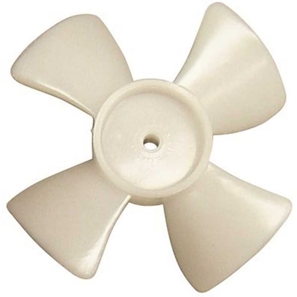 Packard 5-1/2 in. Dia. 4-Blades 3/16 in. Shaft CW Plastic Fan Blade - A61550