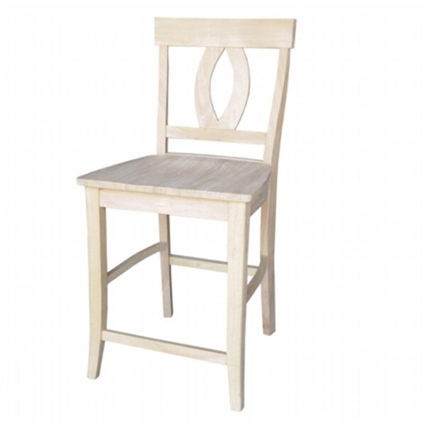 Whole-In-One Verona Counterheight Stool - 24 SH Unfinished - WH493617