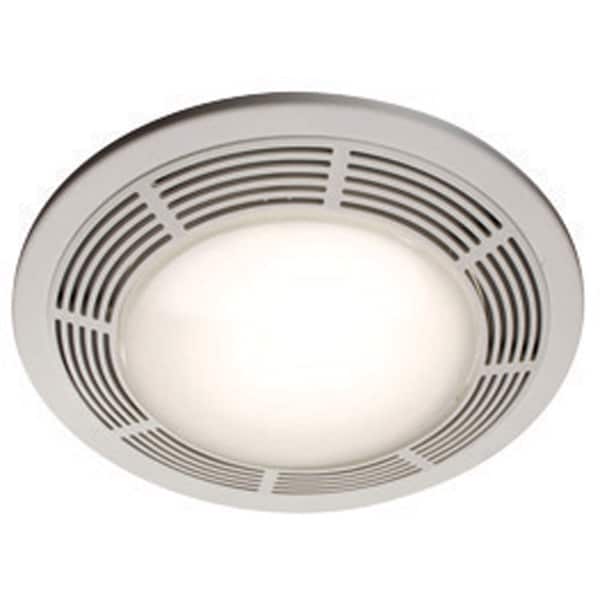 Nautilus Broan-NuTone 100 CFM 5 Sones Bathroom Ventilation Fan with Lighting - 750