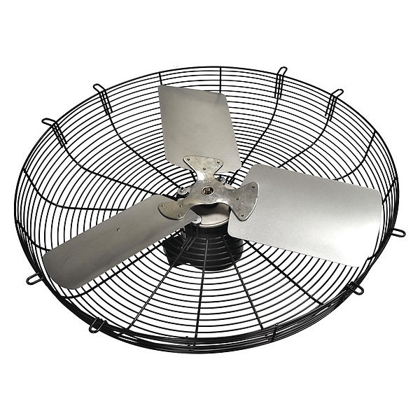 Dayton Guard Mounted Exhaust Fan, Blade 36" Dia. - 484X59