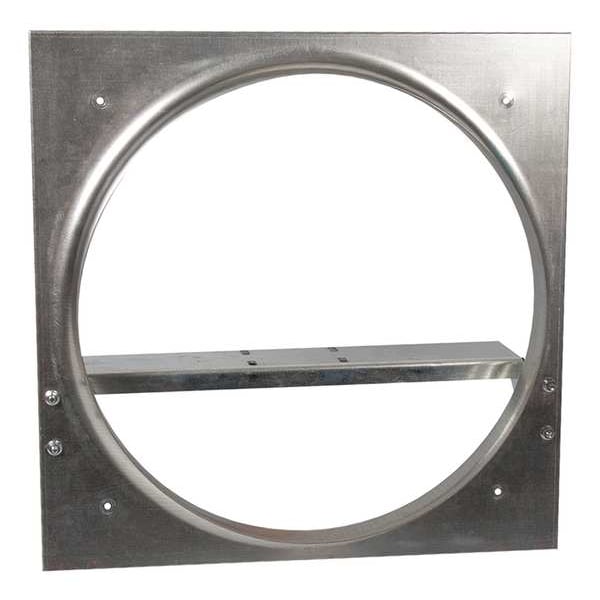 Dayton Exhaust Fan Venturi Frame, 34x34, Galv - 10E038