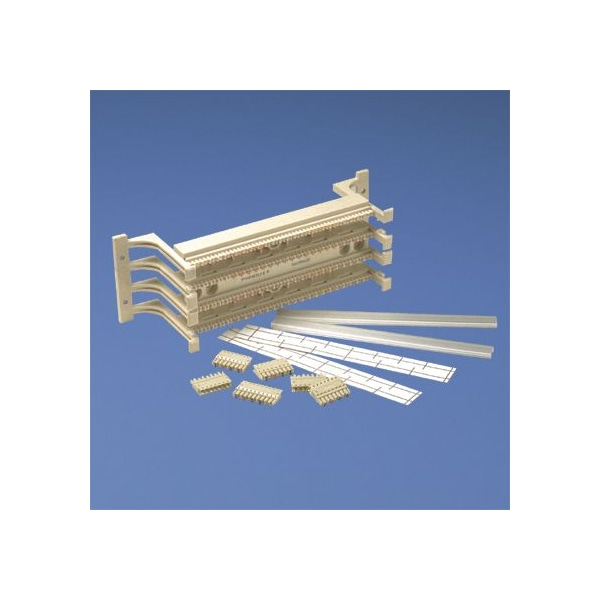 Panduit 100 PR BLOCK 110 WITH LEGS KIT, CAT5E FIELD TERM LABEL 20- - P110KB1004Y