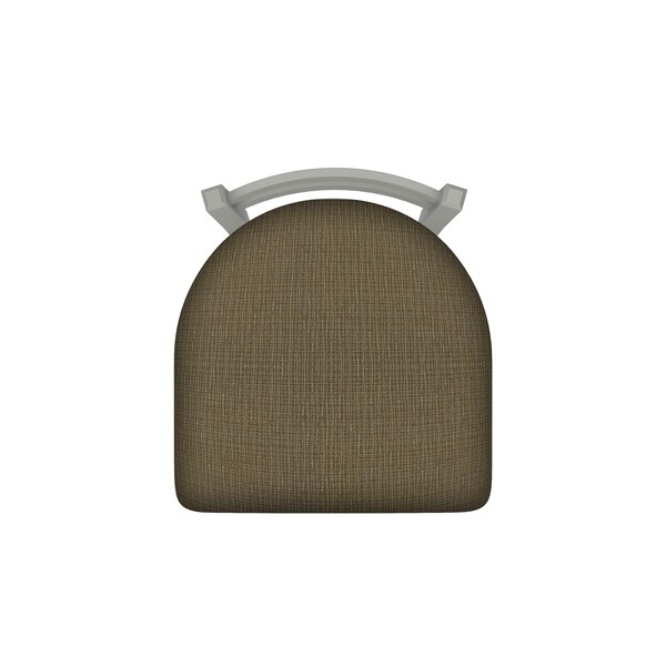Holland Bar Stool Co 25" Low Back Swivel Counter Stool, Nickel Finish, Graph Cork Seat - 41125AN017